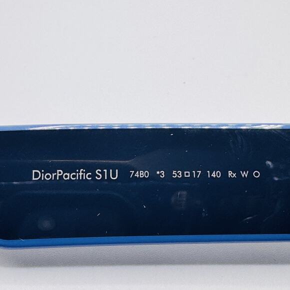 Christian Dior Sunglasses DiorPacific S1U 74B0 Blue Frame Blue Lens 53-17-140 main image 6